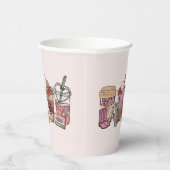 Gobelets En Papier Heure du café Cowboy (Droite)