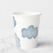Gobelets En Papier Heure Vol avion Anniversaire (Verso)