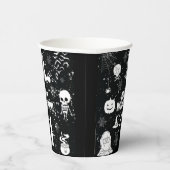 GOBELETS EN PAPIER HEUREUX HALLOWEEN (Droite)
