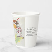 Gobelets En Papier Hey Diddle Diddle The Cat and Fiddle Rhyme (Gauche)