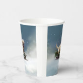 Gobelets En Papier hiver de Noël du Labrador (Droite)