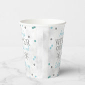 Gobelets En Papier Hiver ONE derland 1er anniversaire (Droite)