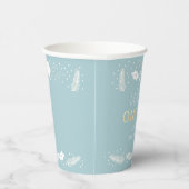 Gobelets En Papier Hiver ONE derland Ours polaire 1er anniversaire (Droite)