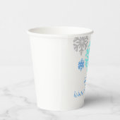 Gobelets En Papier Hiver Onederland 1er Anniversaire Coupes de papier (Droite)