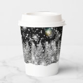 Gobelets En Papier Hiver Solstice neige (Verso)