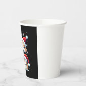 Gobelets En Papier Ho Ho Ho Great Pyrenees Dog Lover Christmas Santa (Gauche)