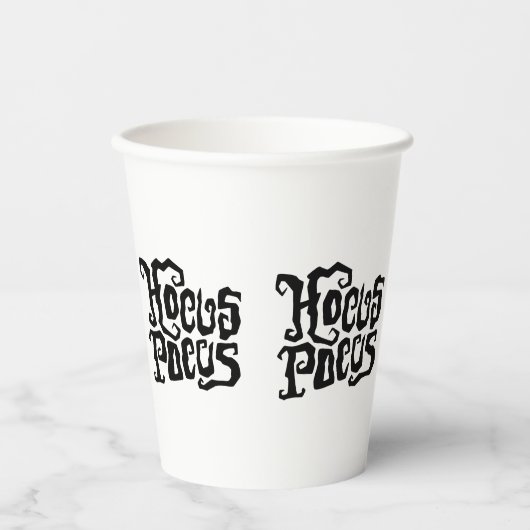 Gobelets En Papier Hocus Pocus Halloween Mug - Éffrayante Police Coff (Recto)