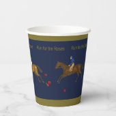 Gobelets En Papier Hoity Toity House Course Pour La Coupe Rose (Verso)