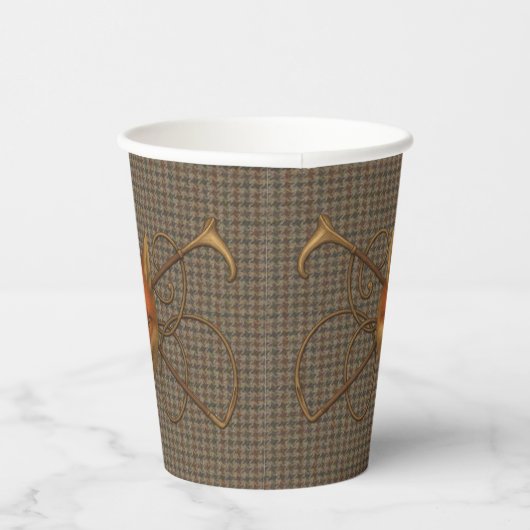 Gobelets En Papier Hoity Toity House Vixen sur Tweed Cup (Droite)