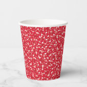 Gobelets En Papier Holiday Sprinkles Red Paper Cup (Recto)