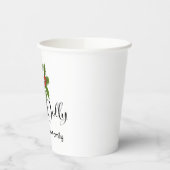 Gobelets En Papier Holly Jolly Cute Funny Penguin Noël (Gauche)