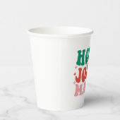 Gobelets En Papier Holly Jolly Mama - Fun Holiday Design (Droite)