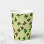 Gobelets En Papier Holly Jolly vacances (Verso)