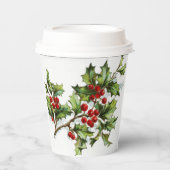 Gobelets En Papier HollyBerries 001 (Recto)