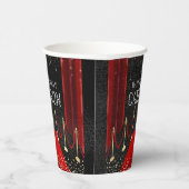 Gobelets En Papier Hollywood Red Carpet VIP Party (Droite)