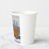 Gobelets En Papier Homeless Man Holding Help Sign Urban Poverty (Gauche)