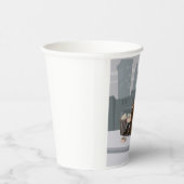 Gobelets En Papier Homeless Man Holding Help Sign Urban Poverty (Droite)