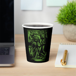 Gobelets En Papier Horreurs sans fin des mineurs morts pour Halloween