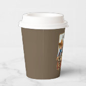 Gobelets En Papier Howdy howiwiwiwie premier anniversaire papier post (Droite)