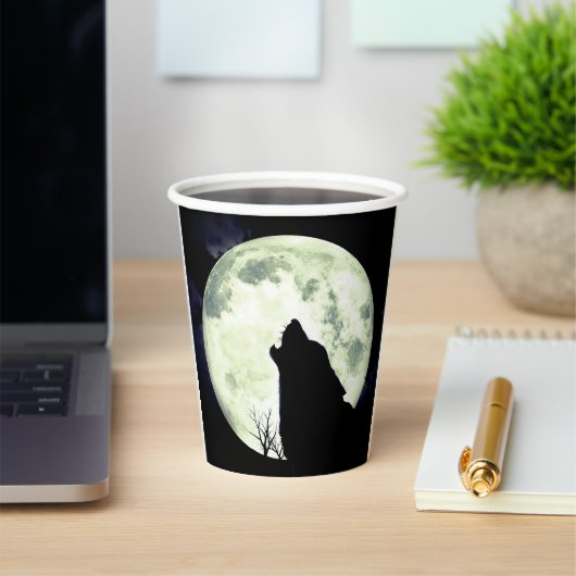 Gobelets En Papier Howling Wolf (Insitu)
