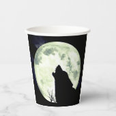 Gobelets En Papier Howling Wolf (Recto)