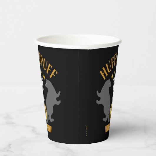 Gobelets En Papier HUFFLEPUFF™ Badger and Cup House Pride Graphisme (Droite)