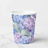 Gobelets En Papier Hydrangée (Gauche)