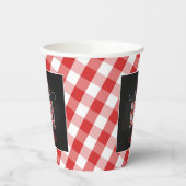 Gobelets En Papier I Do BBQ Paper Cup - Personnalisé (Gauche)