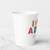 Gobelets En Papier I have a dream (Droite)