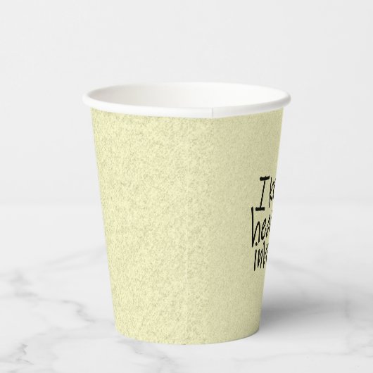 Gobelets En Papier I Keep Hearing Invoices (Droite)