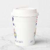 Gobelets En Papier "I LOVE AUSTRALIA" Australia Day 26 janvier (Gauche)