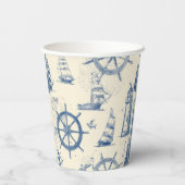 Gobelets En Papier icate ocean-inspiré (Verso)