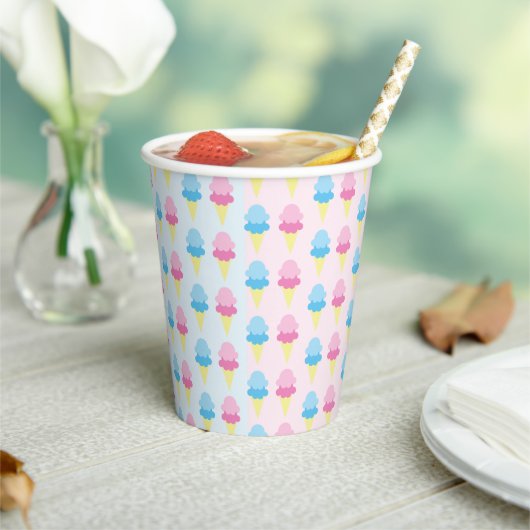 Gobelets En Papier Ice Cream (Insitu)