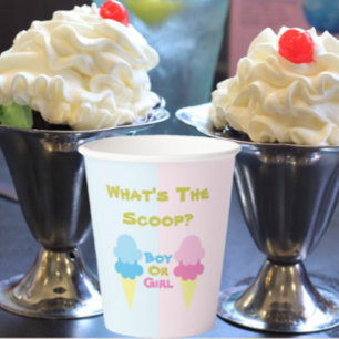 Gobelets En Papier Ice Cream