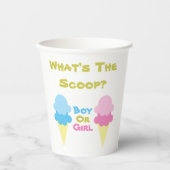 Gobelets En Papier Ice Cream (Recto)