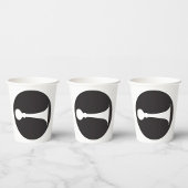 Gobelets En Papier Icône Corne