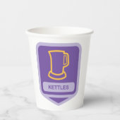 Gobelets En Papier Icône Kettle (Recto)