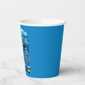 Gobelets En Papier Icônes et citations de vacances de Noël (Gauche)