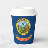 Gobelets En Papier Idahoan Flag, Flag of Idaho (Recto)