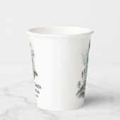 Gobelets En Papier Il est ressuscité Religieux Pâques Croix Chrétienn (Droite)