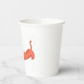 Gobelets En Papier Il est temps d'étirer la tasse de café à deux tons (Gauche)