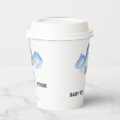 Gobelets En Papier Il fait froid à l'extérieur du Baby shower d'ours (Gauche)