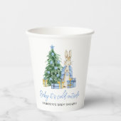 Gobelets En Papier Il fait froid dehors (Recto)