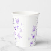 Gobelets En Papier Il Me Donne Des Papillons Dans Le Ventre Réception (Droite)