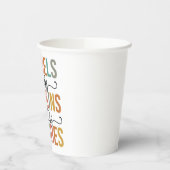 Gobelets En Papier Il retombe (Gauche)