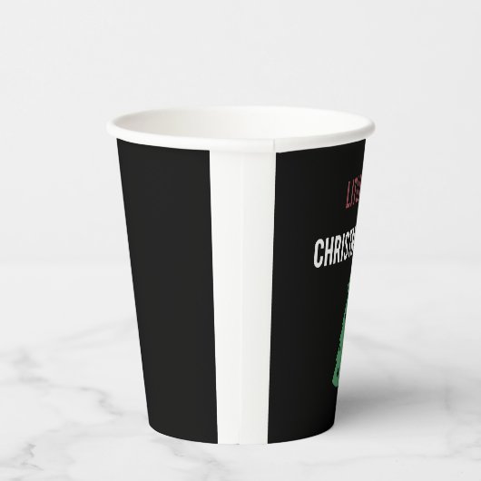 Gobelets En Papier illuminé comme un arbre de noël arbre vert noël (Droite)