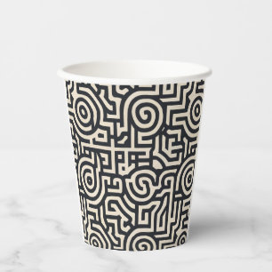 Gobelets En Papier Illusion optique