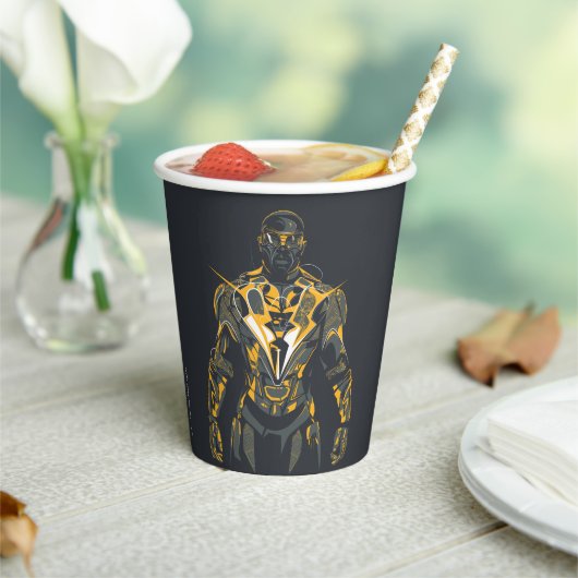 Gobelets En Papier Illustration Black Lightning (Insitu)