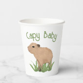 Gobelets En Papier Illustration Capy Baby Capy Capy Capy Capy de Capy (Verso)