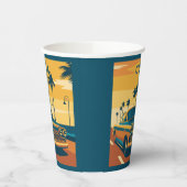 Gobelets En Papier Illustration Cuba (Gauche)